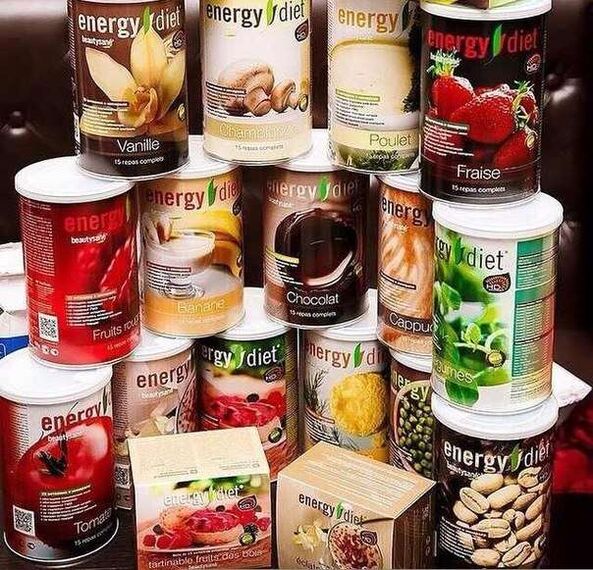 Produkty diety energetycznej