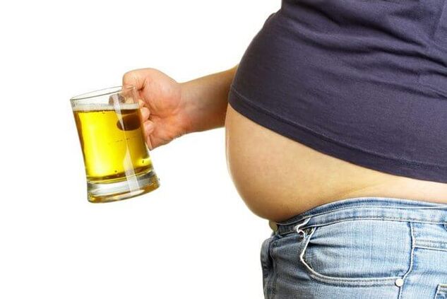 Człowiek z piwnym brzuchem może wyznaczyć sobie cel i schudnąć